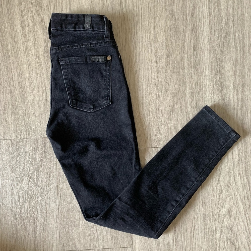 7 For All Mankind Midrise Ankle Skinny